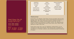 Desktop Screenshot of foodchowcity.com